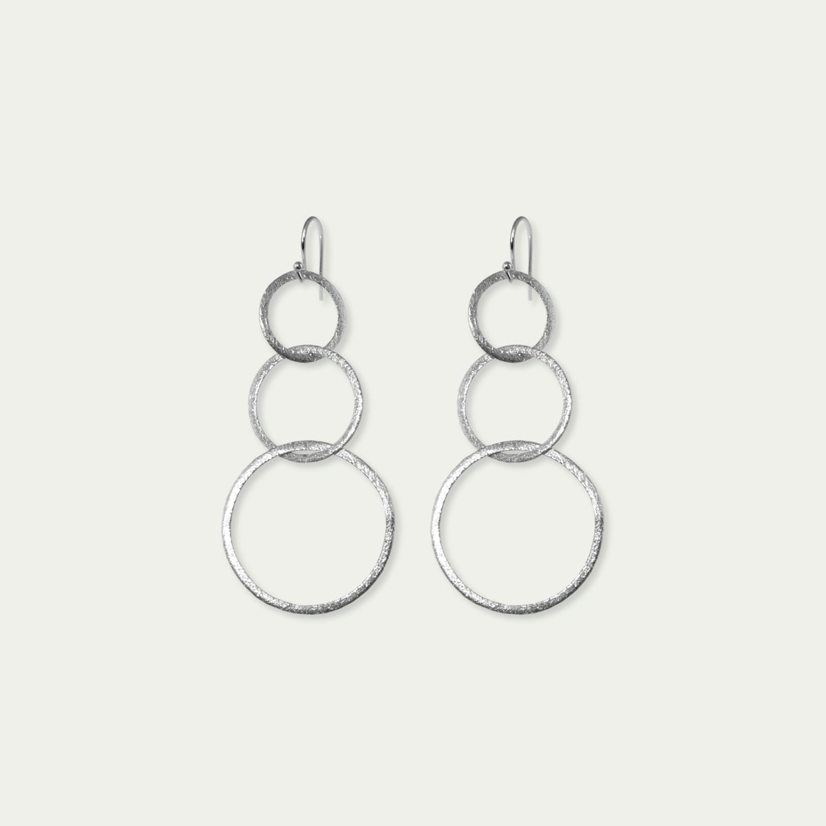Ohrhänger Circles – 925 Sterling Silber | Sucre Fine Jewelry