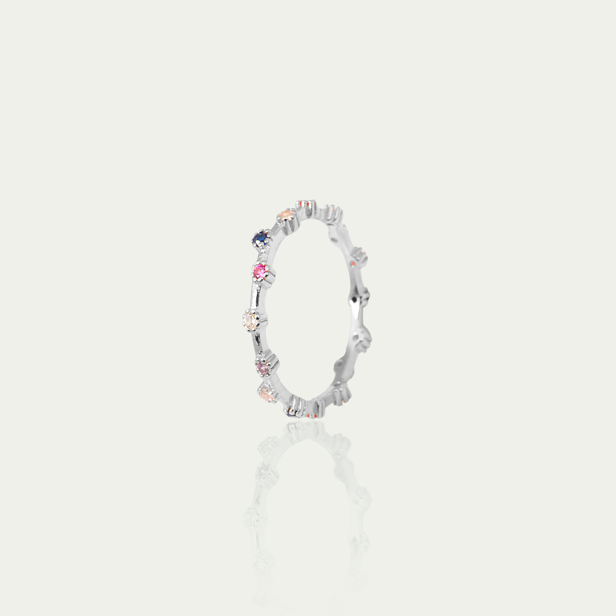 Ring Shiny Rainbow – 925 Sterling Silber | Sucre Fine Jewelry